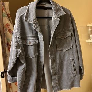 Zara Corduroy Shacket